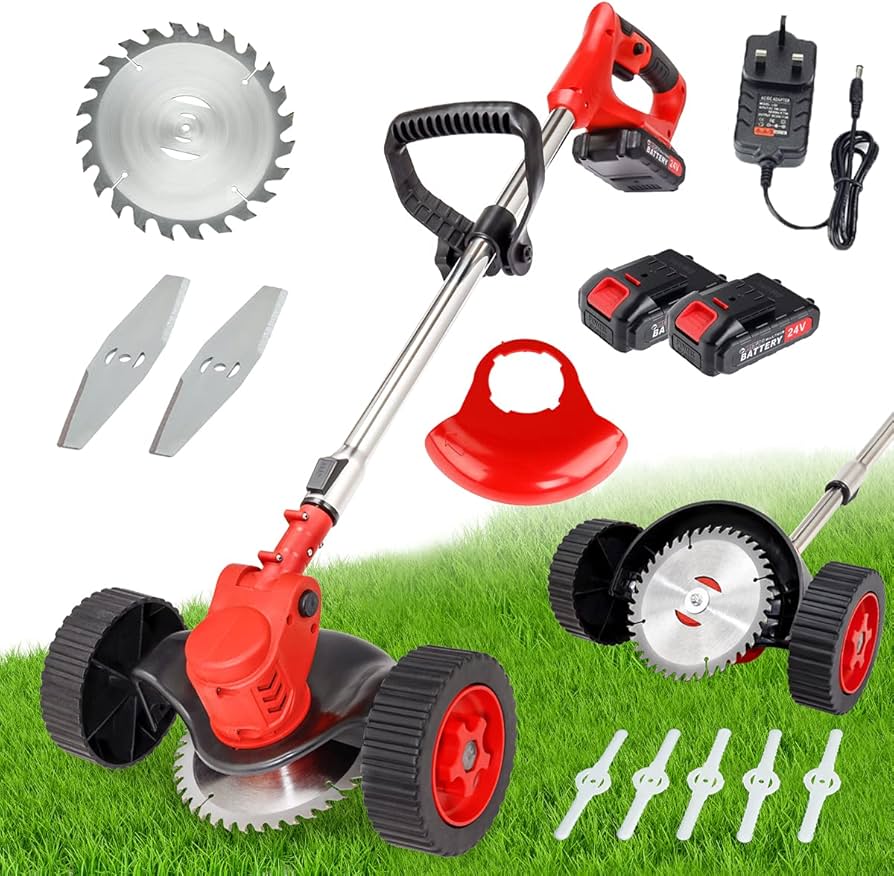 Grass Trimmer + 2 Batteries